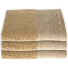 Özdilek Anissa Kahve Havlu 3'lü 50 x 90  cm