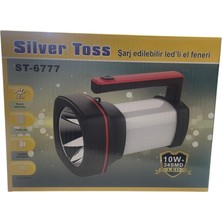Siver Toss ST-6777 Şarj Edilebilir Led'li El Feneri