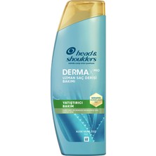 Head&Shoulders DermaXPRO Yatıştırıcı Kepek Karşıtı Şampuan Aloe Vera Özü ve Seramid ile 300ml