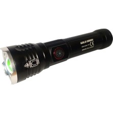 Orion Gold Orion Or-2304-Tg Zoomlu Güçlü Usb Şarjlı 5000m El Feneri