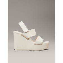 Calvin Klein Jeans Kadın Wedge Sandal WebbIng In Sandalet YW0YW01790AEO