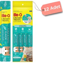 Me-O Creamy Kedi Ödül Maması Kurutulmuş Ton Balığı 12'li 15 GR