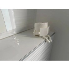 Eğlenceli Okuma Tuvalet Kağıdı Tutucu - Karakter Tasarımıyla Şık ve Pratik