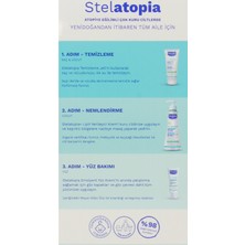 Mustela Stelatopia Bakım Seti Atopik ve Kuru Ciltler Için Lipit Yenileyici Krem + Şampuan + Yüz Kremi