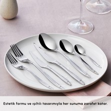 Karaca Holey 84 Parça 12 Kişilik Çatal Kaşık Bıçak Elegance Set Kutulu