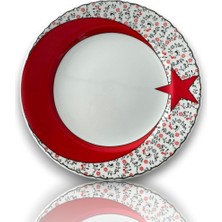 Dm Porselen Kadife Kutulu Plaket Tabak 25 cm Dm-7