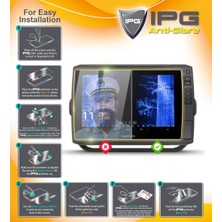 Garmin Echomap Ultra 102-SV 106-SV Ultra-2 102-SV 10IN - Ipg Anti-Glare Yansıma Önleyici Mat Ekran Koruyucu
