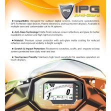 Garmin Echomap Ultra 102-SV 106-SV Ultra-2 102-SV 10IN - Ipg Anti-Glare Yansıma Önleyici Mat Ekran Koruyucu