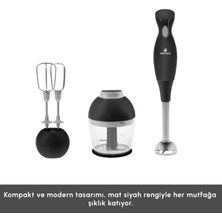 Karaca Karaca Profoodmix 3'lü Blender Set Siyah 1000W