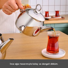 Karaca Belinay İndüksiyon Tabanlı Midi Metal Çaydanlık Takımı