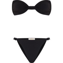 Aquella Düğüm Detaylı Siyah Bikini Takım