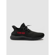 Cabani Özel Tasarım Lupercus Triko Erkek Sneaker Ayakkabı 329B1438  Siyah