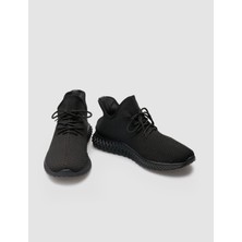 Cabani Özel Tasarım Lupercus Triko Erkek Sneaker Ayakkabı 329B1438  Siyah
