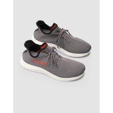 Cabani Özel Tasarım Efessostriko Erkek Sneaker Ayakkabı 329B1438  Füme
