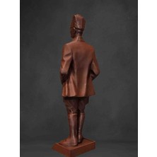 DEMİR MOBİLE PLA Plastik 3D Üretim 21  cm  Imzalı Atatürk Biblo