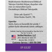 Quick F Daha Hafif ve Şekillenmiş Bir Görünüm İçin 15LI Kapsül Desteği