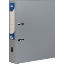 Noki Geniş Gri Plastik Klasör 1 Adet A4 Belgeler İçin Kullanışlı ve Pratik Depolama Çözümü