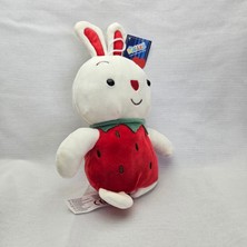 Çilek Tavşan Peluş Oyuncak 28 cm