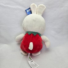 Çilek Tavşan Peluş Oyuncak 28 cm