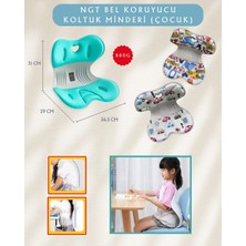 Ngt Sırt Destekli Ortopedik Bel Duruş Düzeltici Koltuk (6-12 Yaş Çocuk Için)