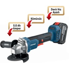 Proter Pst 905 E Şarjlı Avuç Taşlama Makinası