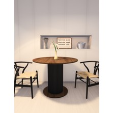 Moka Park AVM Antoryum Yuvarlak Yemek Masası Mutfak Masası 90 cm