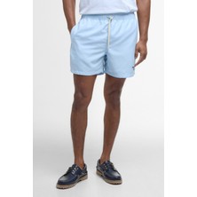 Barbour Staple Logo 5 Deniz Şortu BU61 Ocean Sky