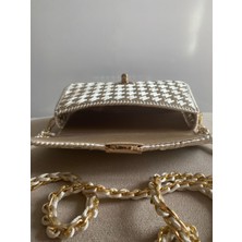Handmade Kanvas Örgü Çanta