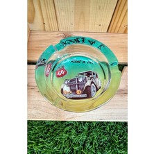 Yuvarlak Cam Küllük/klasik Araba Rent A Car