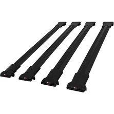 Chevrolet Tahoe 1995-2000 Arası ile Uyumlu Fly Model Ara Atkı Tavan Barı Siyah 4 Adet