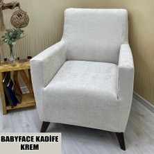 Babyface Kadife Kumaş Tekli Koltuk & Berjer Koltuk Kılıfı