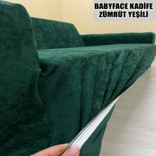Babyface Kadife Kumaş Üçlü & Çekyat Koltuk Kılıfı