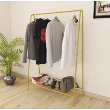 Butik Elbise Askısı Ayaklı Konfensiyon Askılık