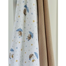 %100 Pamuk 2'li Müslin Bebek Battaniye Seti Oeko-Tex Sertifikalı Müslin Örtü 80 x 90 cm