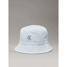 Calvin Klein Kadın  Mavi  Twill  Kova Şapka