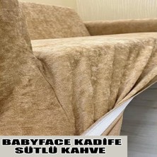 Babyface Kadife Kumaş Tekli Koltuk & Berjer Koltuk Kılıfı