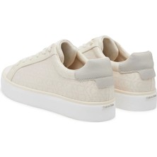 Calvin Klein Kadın Siyah Ck Logo Kabartmalı Sneaker