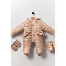 Kız Bebek Astronot Kozmomont Kahverengi