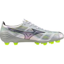Mizuno Alpha 2 Pro Erkek Krampon Beyaz / Gri