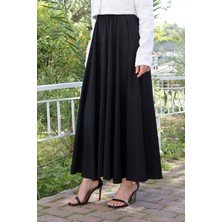 Beli Lastikli Süper Kloş Etek