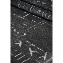 5036 Vals/ Yıkanabilir Kilim /kaymaz Taban Kilim / Mutfak Için Kilim/ Koridor Için Kilim/antrasit/kilim