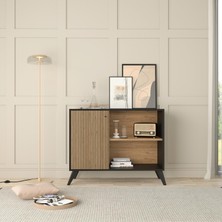 Bimossa H1130 Lisa Konsol Siyah-Sepet 100 cm