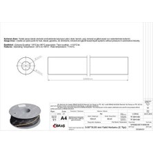 Ibras 68433 5.0mm x 10.0mm Yakıt Hortumu Üniversal C / Tipi