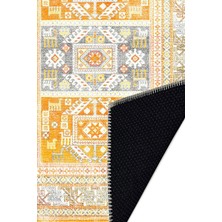 Şönil Halı, Makinada Yıkanabilir, Kaymaz Dokuma Taban, Modern & Dekoratif Tasarım FR840