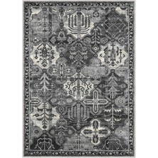 Şönil Halı, Makinada Yıkanabilir, Kaymaz Dokuma Taban, Modern & Dekoratif Tasarım FR458