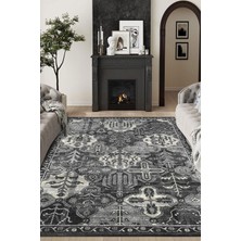 Şönil Halı, Makinada Yıkanabilir, Kaymaz Dokuma Taban, Modern & Dekoratif Tasarım FR458