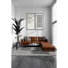 Şönil Halı, Makinada Yıkanabilir, Kaymaz Dokuma Taban, Modern & Dekoratif Tasarım FR628