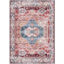 Şönil Halı, Makinada Yıkanabilir, Kaymaz Dokuma Taban, Modern & Dekoratif Tasarım FR1432