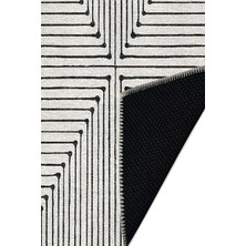 Şönil Halı, Makinada Yıkanabilir, Kaymaz Dokuma Taban, Modern & Dekoratif Tasarım FR344