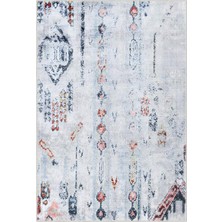 Şönil Halı, Makinada Yıkanabilir, Kaymaz Dokuma Taban, Modern & Dekoratif Tasarım FR1244